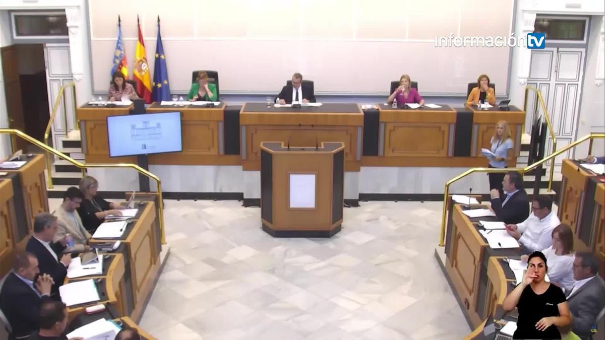 La polémica por el Fondo de Cooperación Municipal vuelve al pleno de la Diputación de Alicante