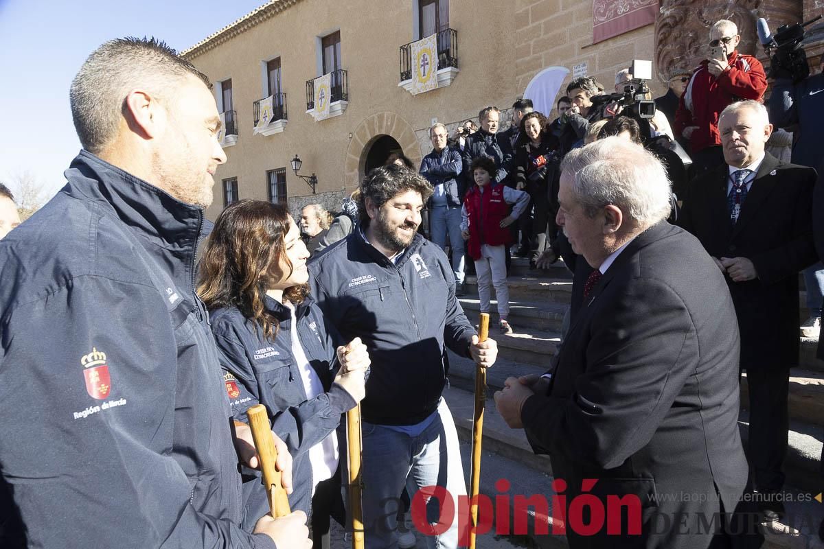 Así ha sido la visita de Isabel Díaz Ayuso a Caravaca de la Cruz