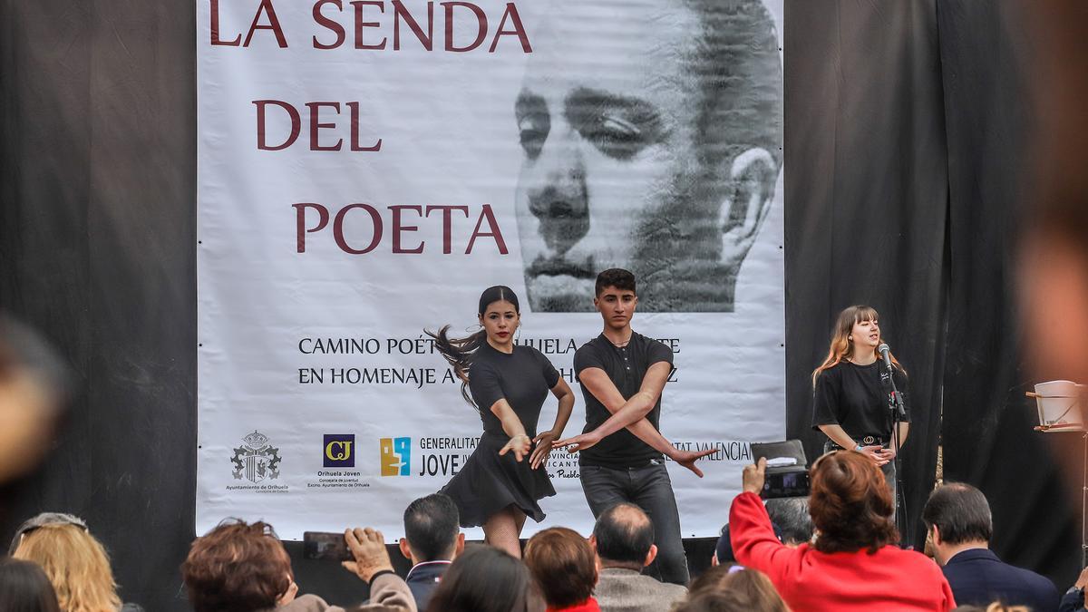 Celebración de la Senda del Poeta, en 2019