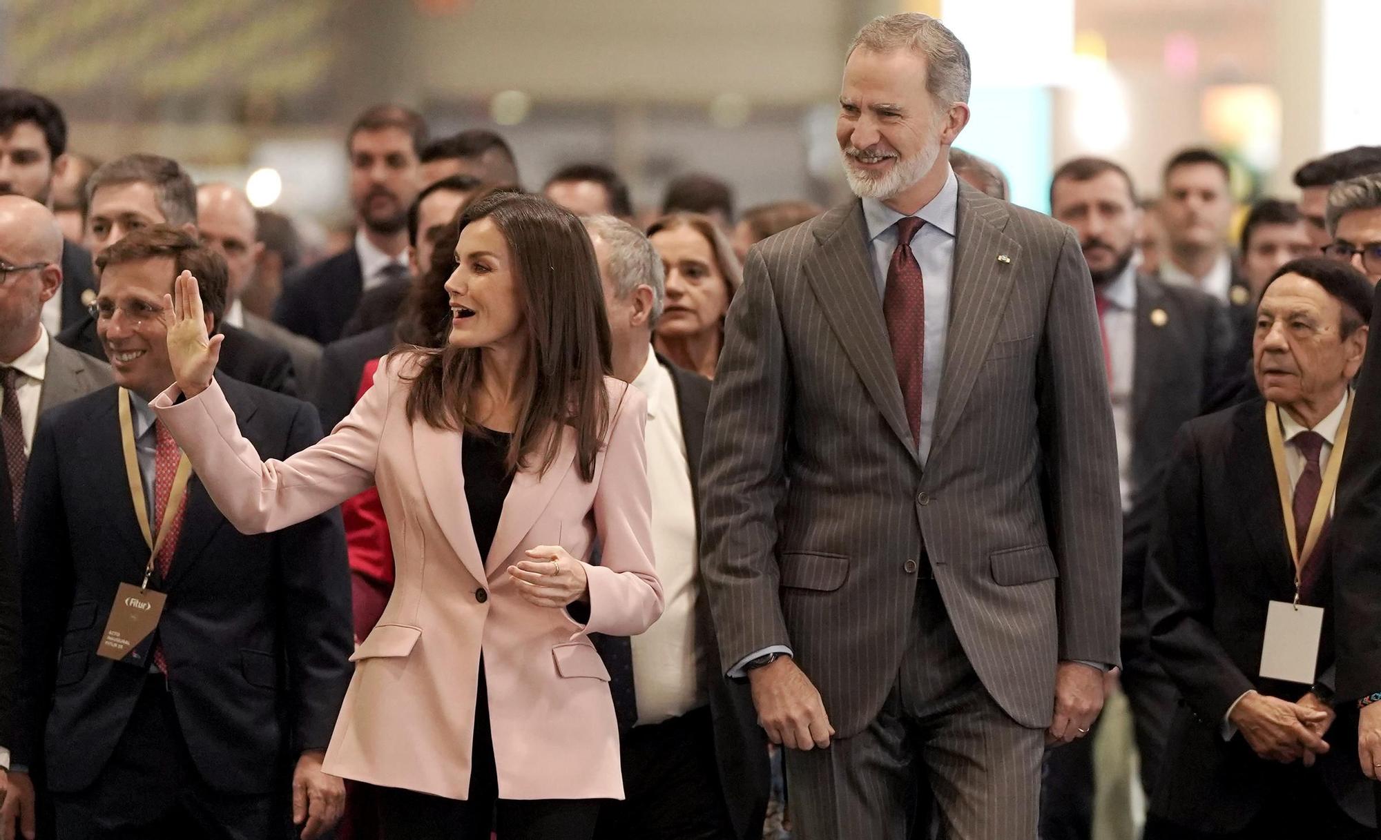 Los Reyes de España en la inauguración de la 45 edición de Fitur