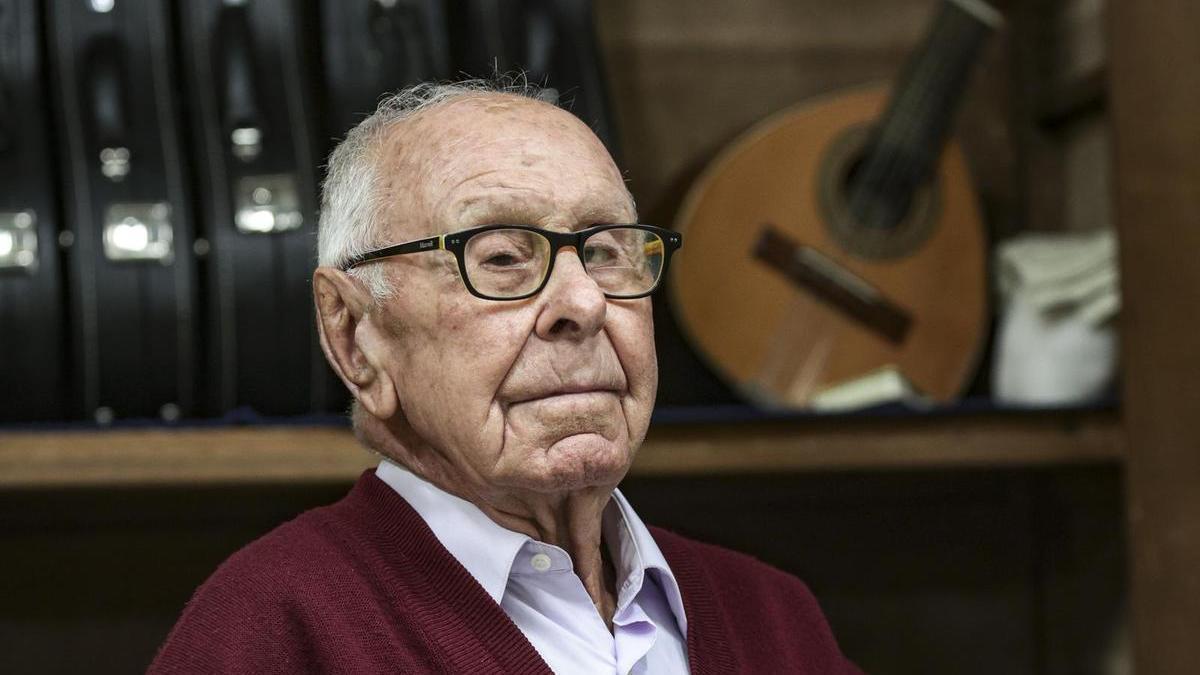 Marino Díaz, en una entrevista para LA NUEVA ESPAÑA en 2022.
