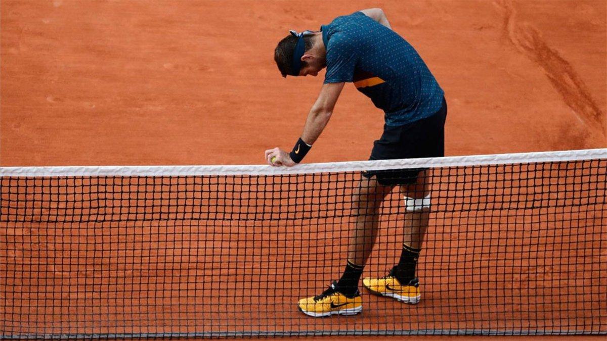 Del Potro, durante el pasado Roland Garros