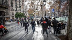 Imagen del paseo de Gràcia.