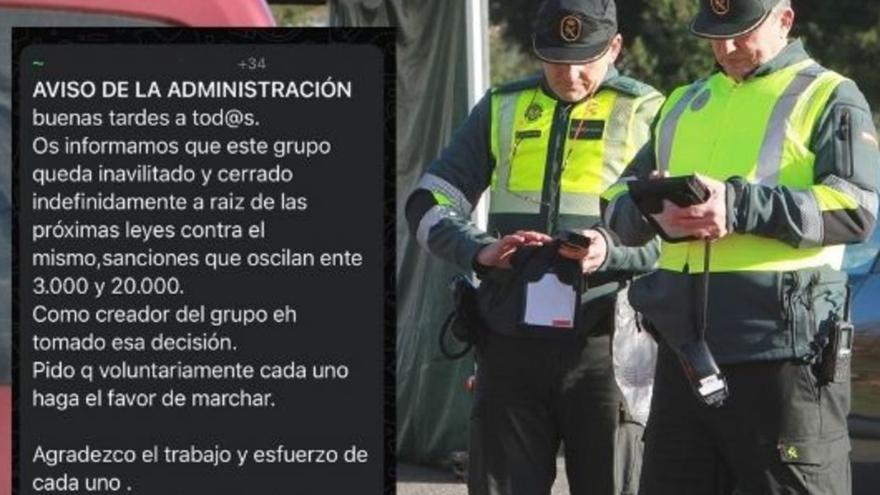 Las futuras multas ‘adelgazan’ los grupos que alertan de controles de tráfico