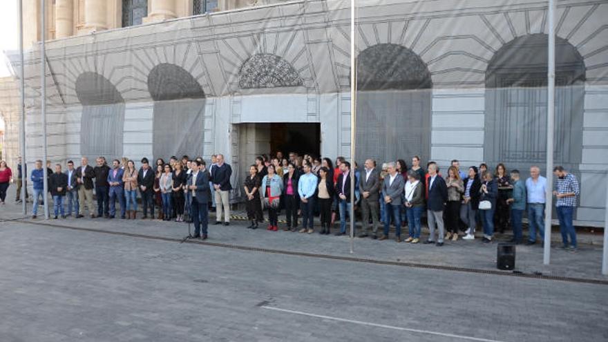 Grito simbólico en el Cabildo