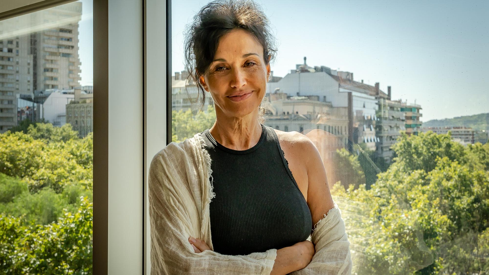 Rosa Cañadas, en la oficina de Trea Capital en la avenida Diagonal de Barcelona