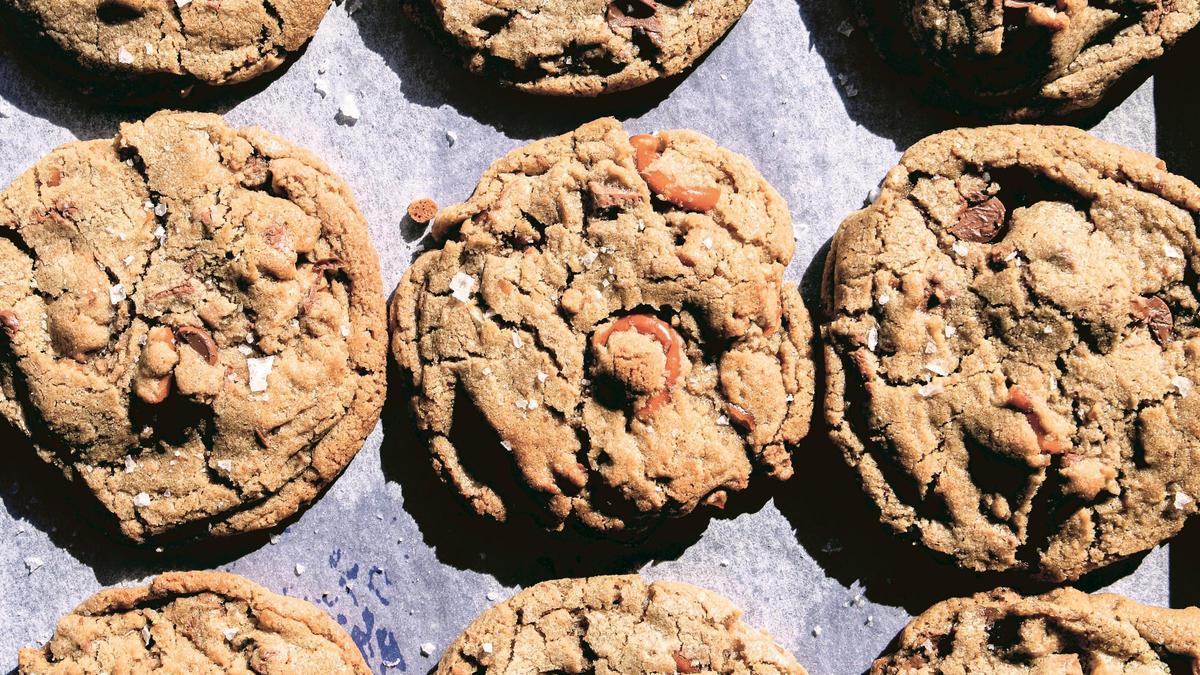 Galletas con 'pretzels' y trocitos de chocolate de Christina Tosi.