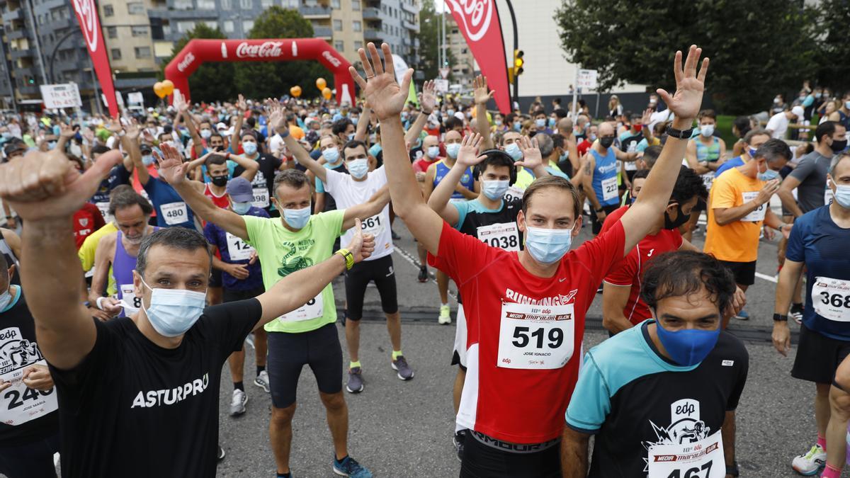 En imágenes: así fue la Media Maratón de Gijón