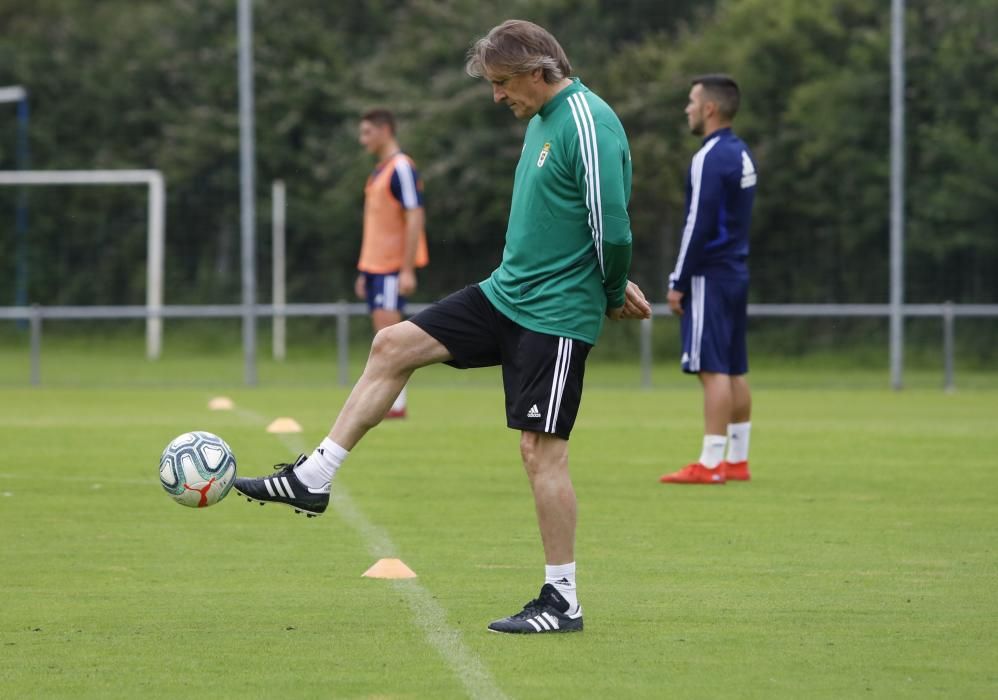 Primer entrenamiento del Real Oviedo para la tempo