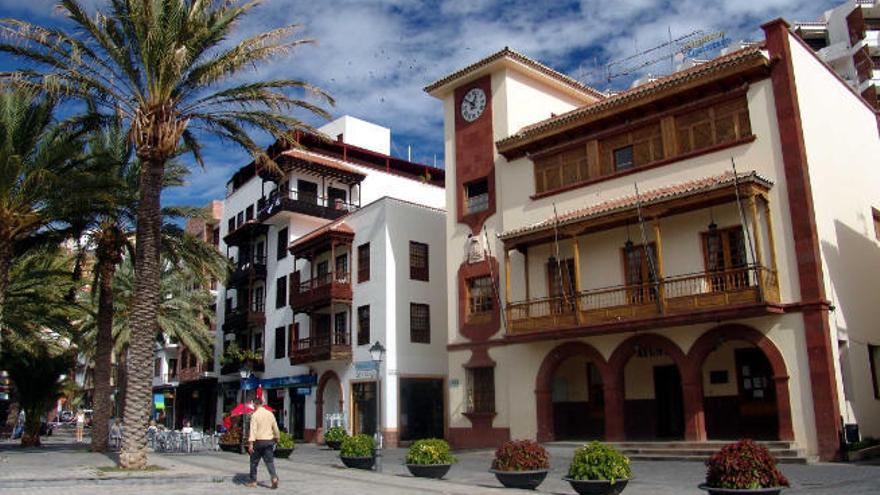 Fachada del Ayuntamiento de San Sebastián de La Gomera.