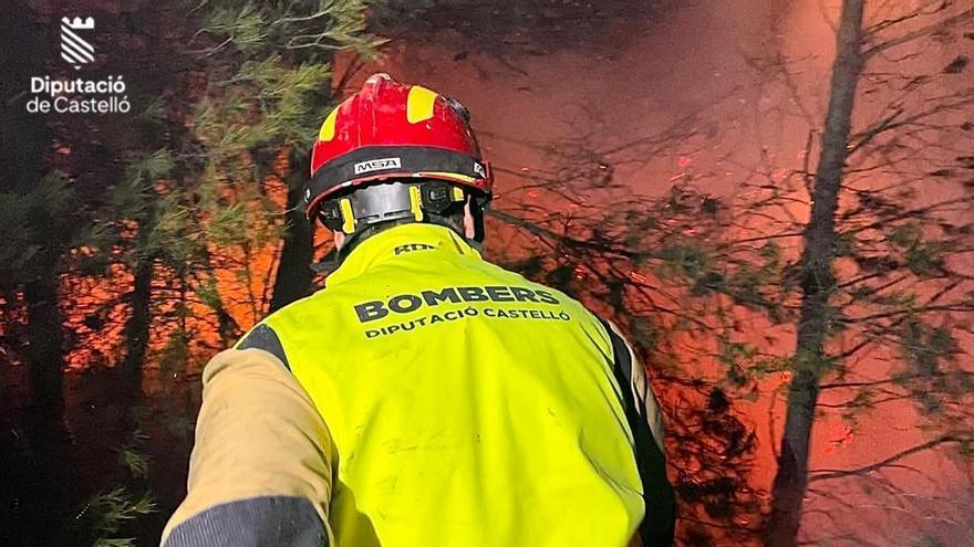 Declarado un incendio forestal en Castelló