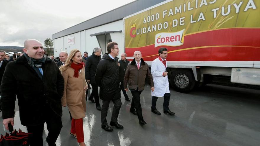 El presidente de la Xunta acudió a la inauguración del centro