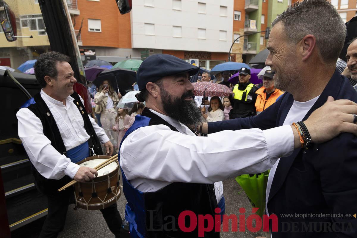 El Tío de la Pita desafía a la lluvia en Caravaca