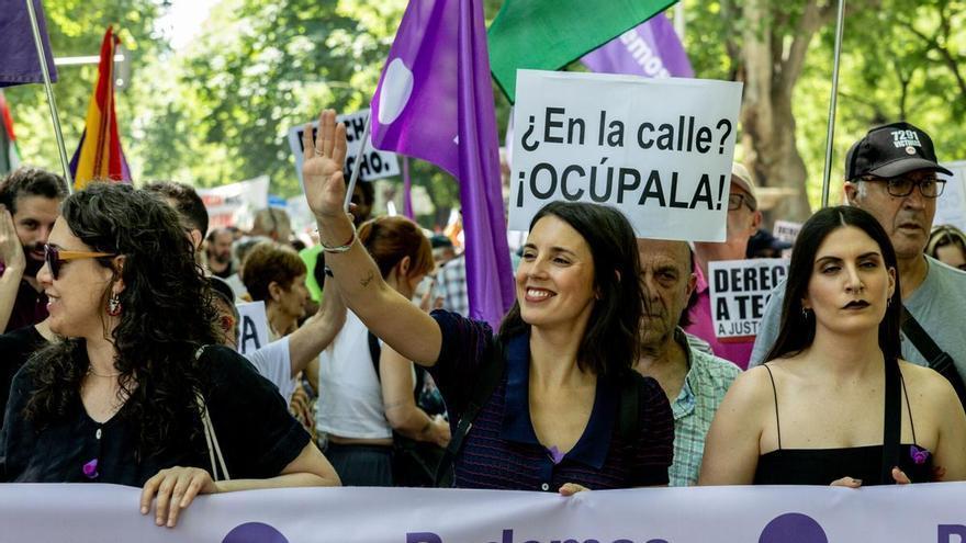 Irene Montero afirma que 