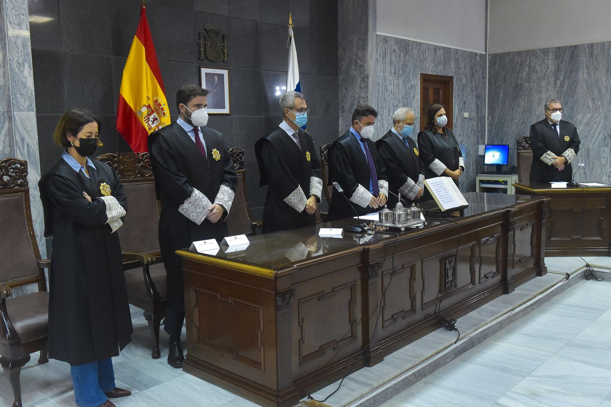 Jura de magistrados en Las Palmas de Gran Canaria (09/12/2021)