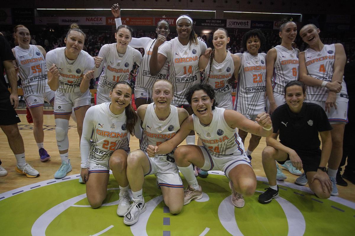 Girona. Fontajau Spar Girona-Carolo classificació Final Six Eurolliga