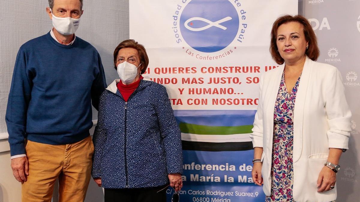 Acto de presentación de las actividades con motivo del centenario de la Conferencia San Vicente de Paúl.