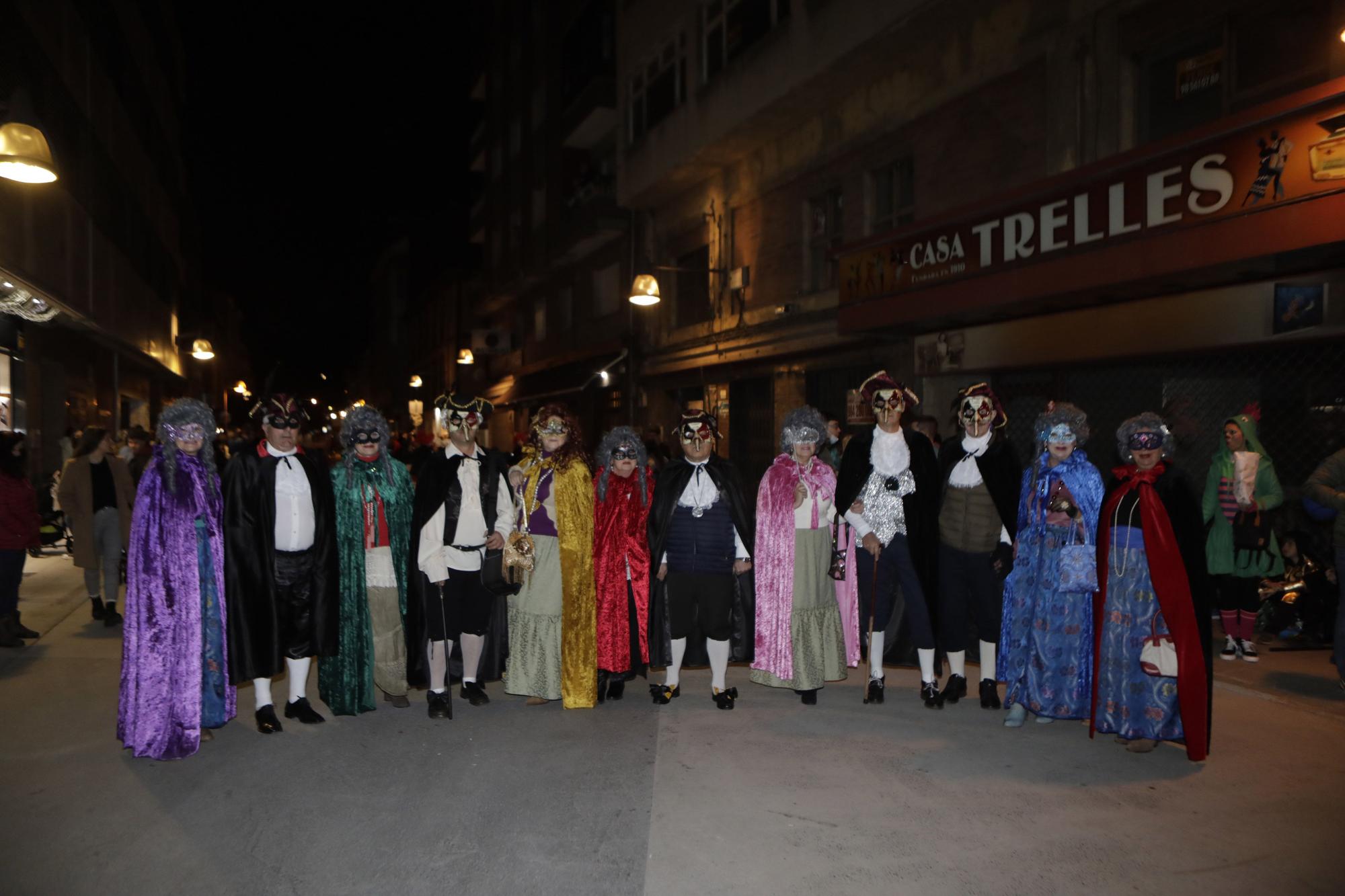 Desfile de Antroxu en Laviana