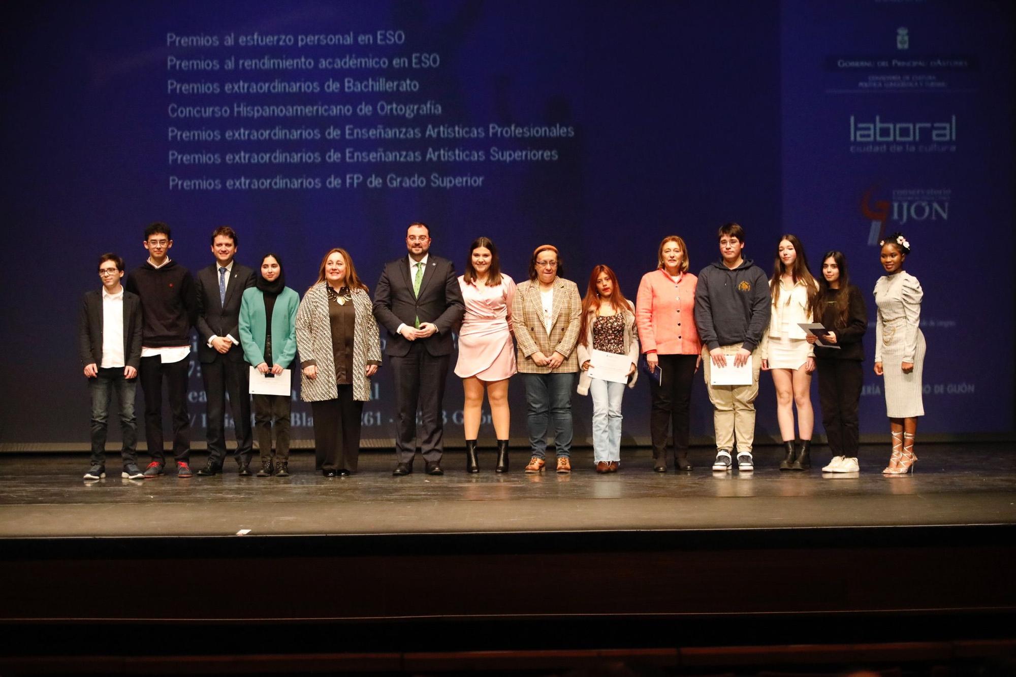 En imágenes: Así fue la ceremonia de entrega de los premios extraordinarios al esfuerzo personal