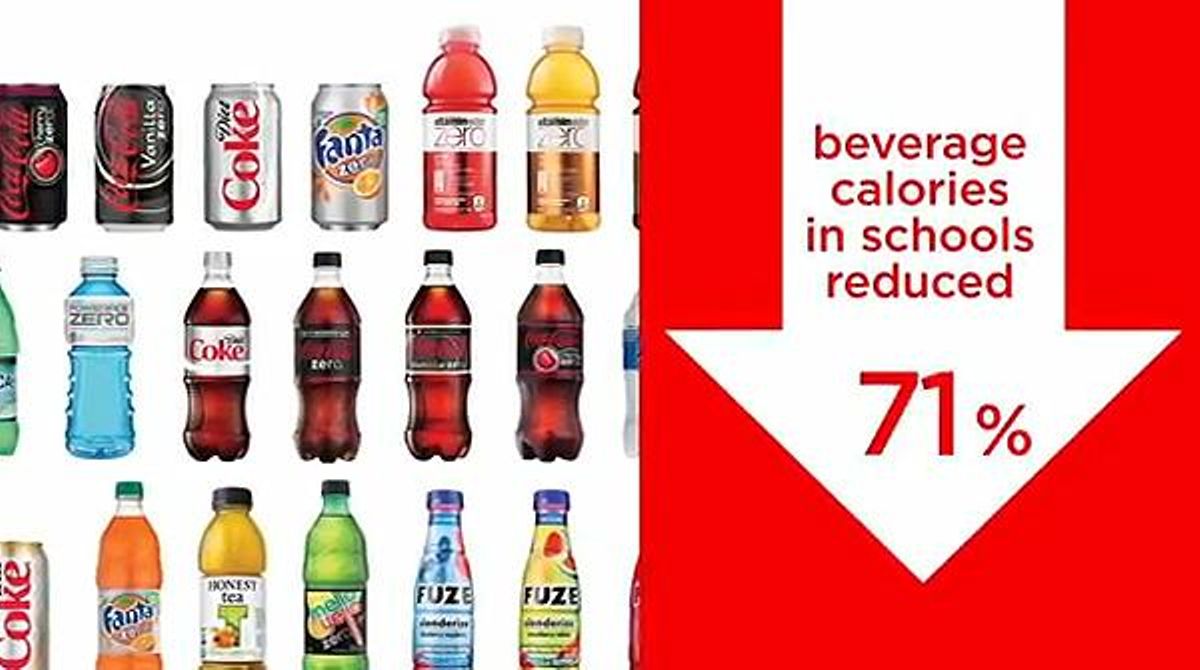 Coca Cola llança un espot contra el consum excessiu de calories.