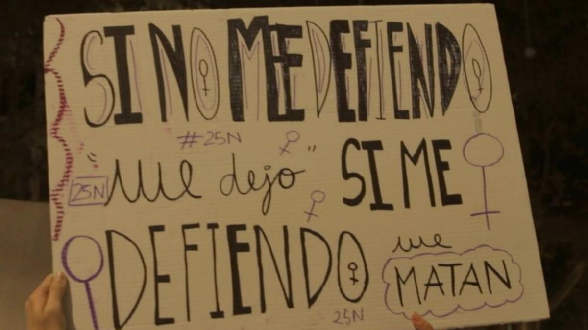 Una manifestació contra la violència sexual contra les dones.  | CCMA