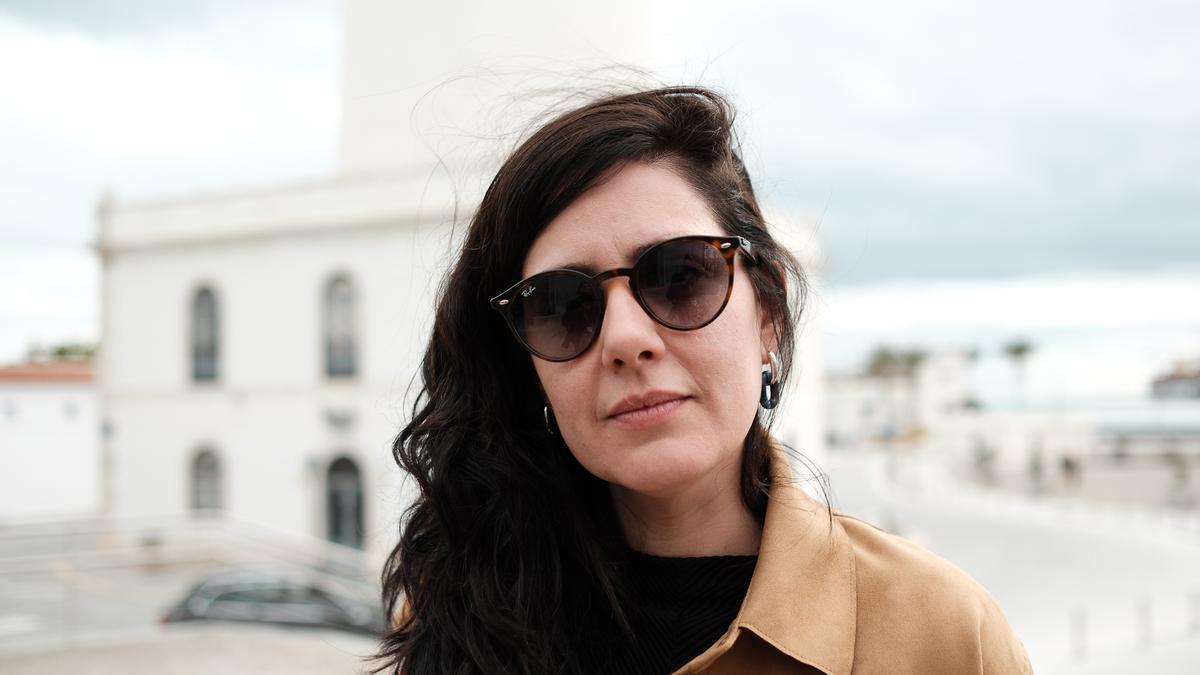 Belén Funes, ayer en el Festival de Málaga.