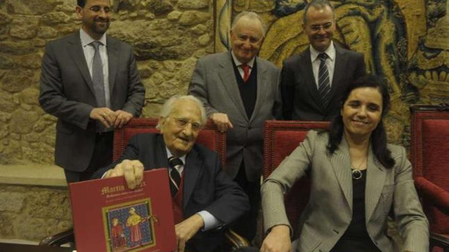 La RAG presenta una edición facsímil de &#039;As  sete cantigas de Martín Codax&#039;