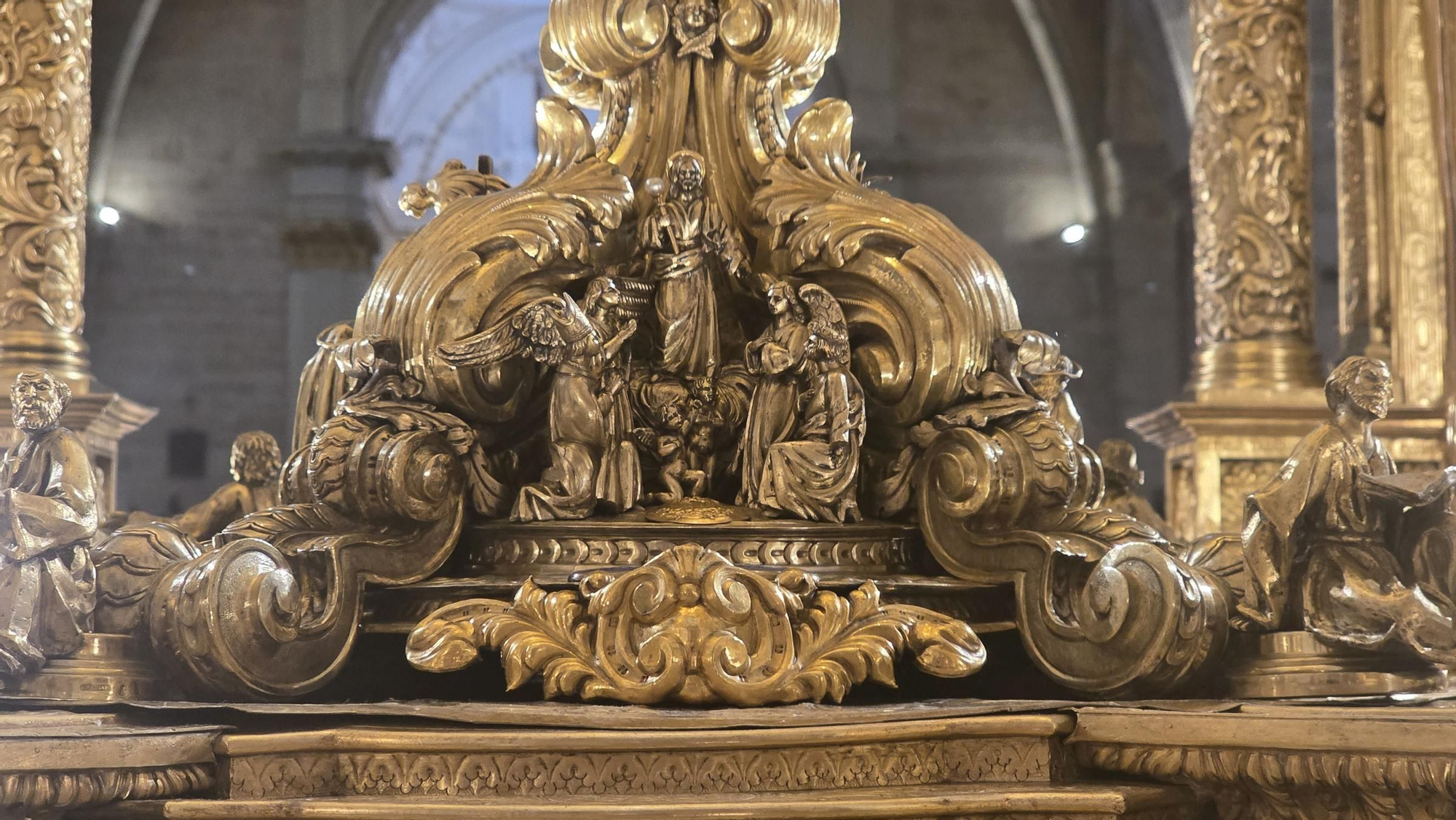 La Custodia exhibe su restauración integral