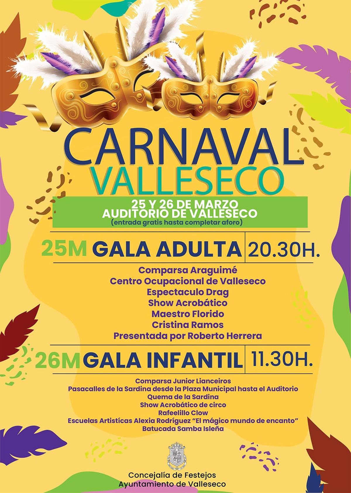 Carnaval en Valleseco