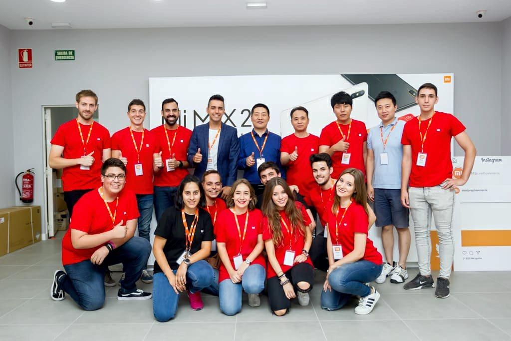 Inauguración de la tienda Xiaomi