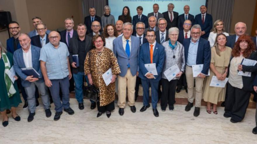 Los premiados en la gala. | FdV