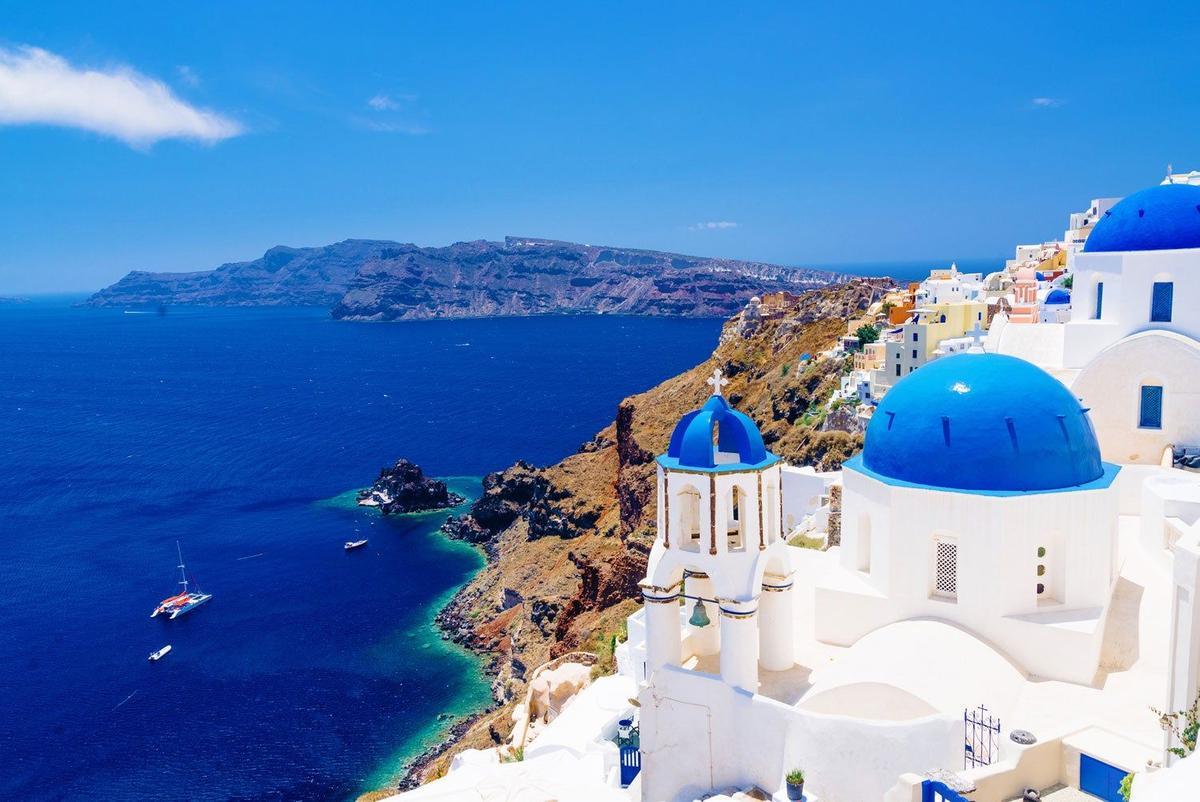 Santorini, Grecia