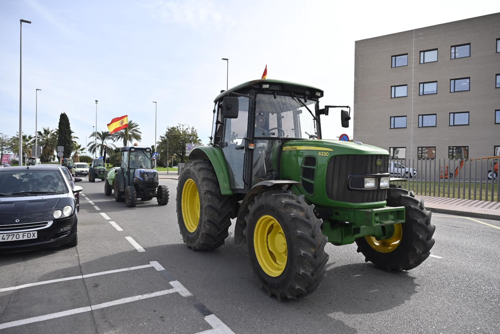 Tractorada en Castelló