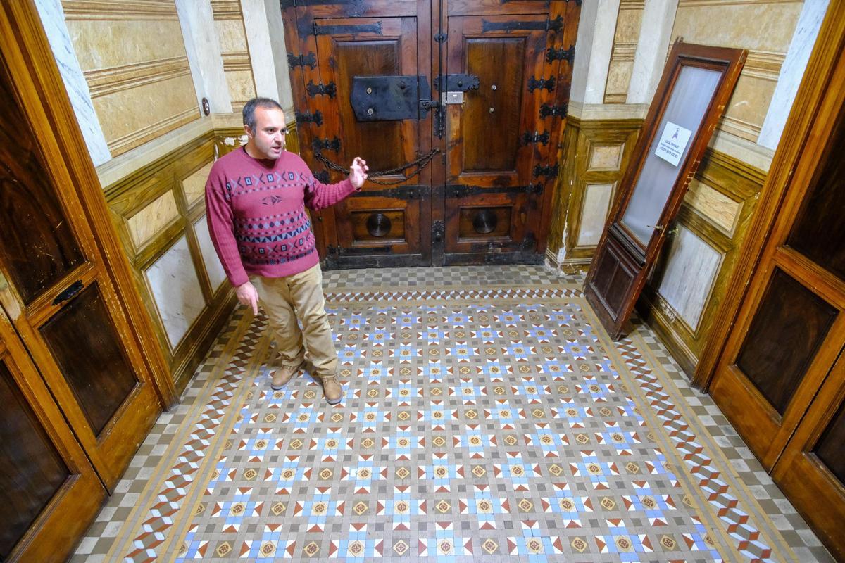 Así son los curiosos suelos de mosaicos de cerámica Nolla de Villena Así son los curiosos suelos de mosaicos de cerámica Nolla de Villena