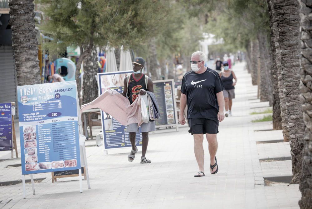 El turismo regresa a s'Arenal