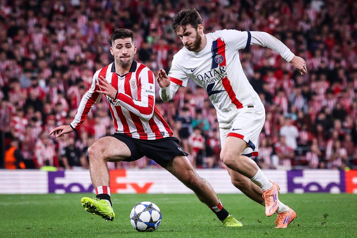Champions League: Athletic - PSG.