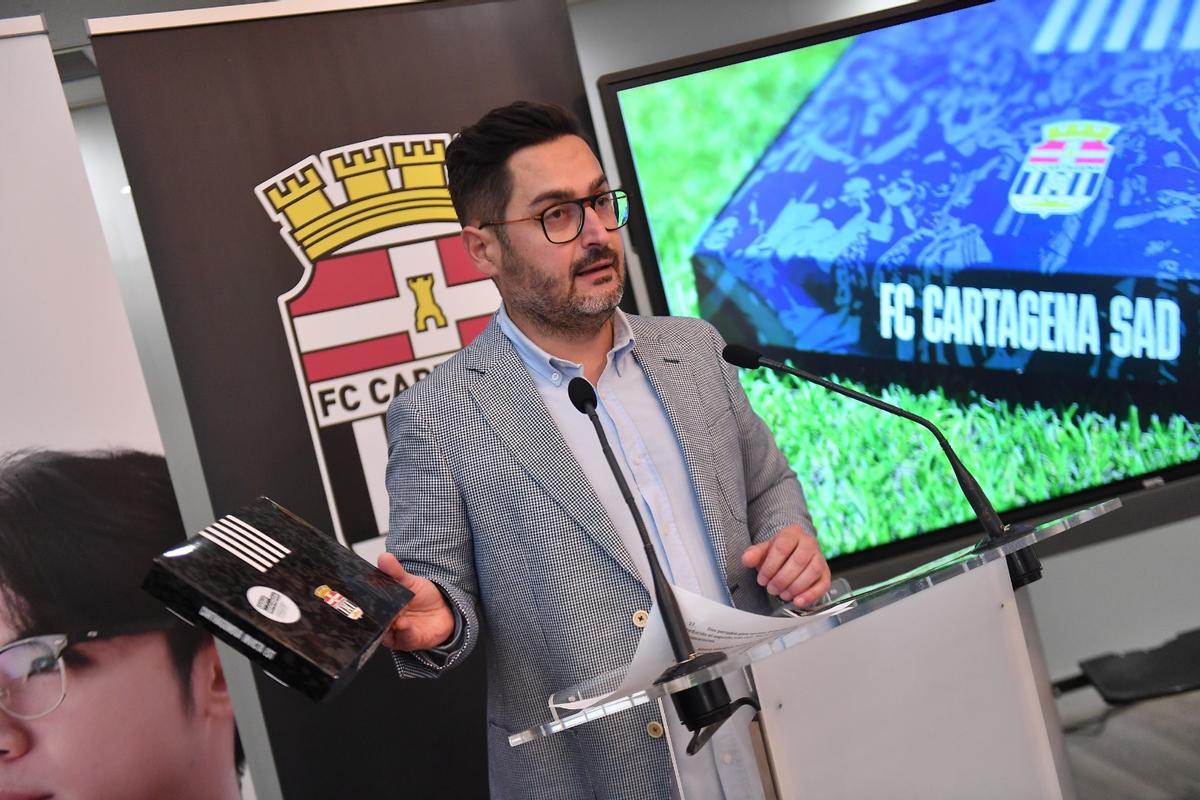 Paco Belmonte, durante la presentación