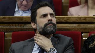 El Tribunal Superior absuelve a Roger Torrent del delito de desobediencia