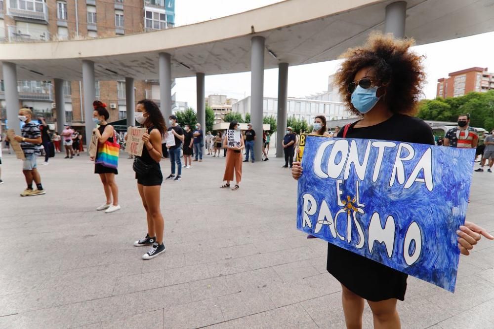 Protesta contra el racismo en Murcia