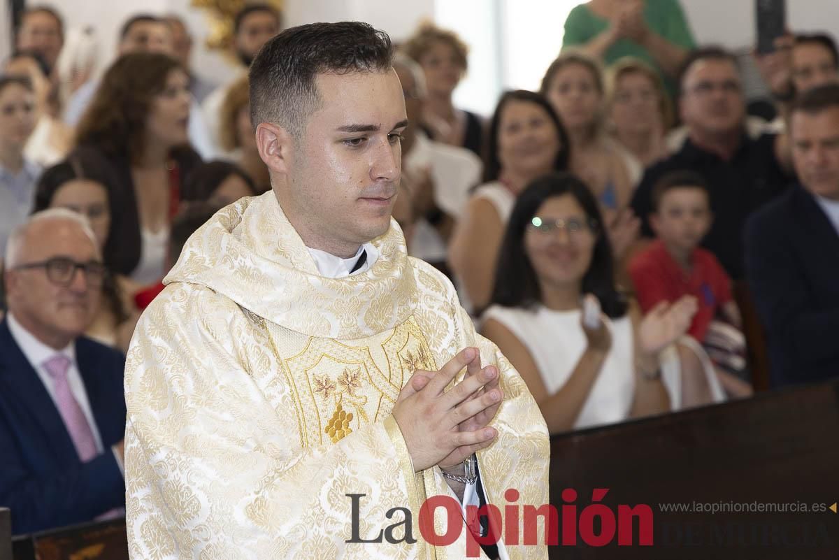 Así se ha vivido la ordenación sacerdotal de Miguel Tovar Fernández en la pedanía molinense de Torrealta