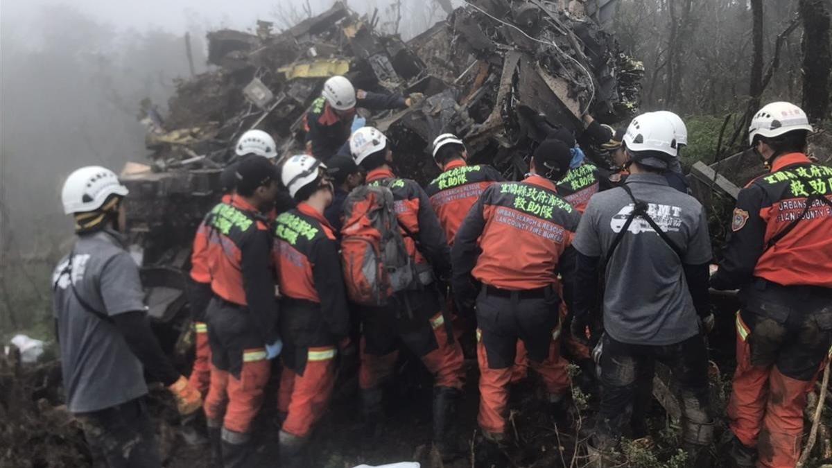 accidente de helicoptero jefe del estado mayor del ejercito de taiwan