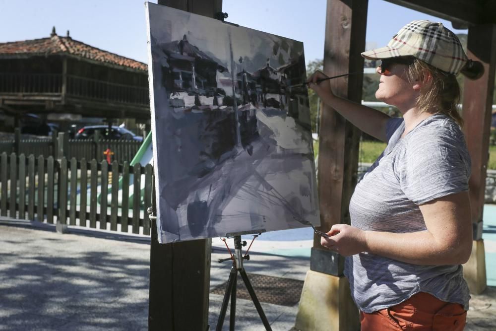 Concurso de pintura rápida en Bueño