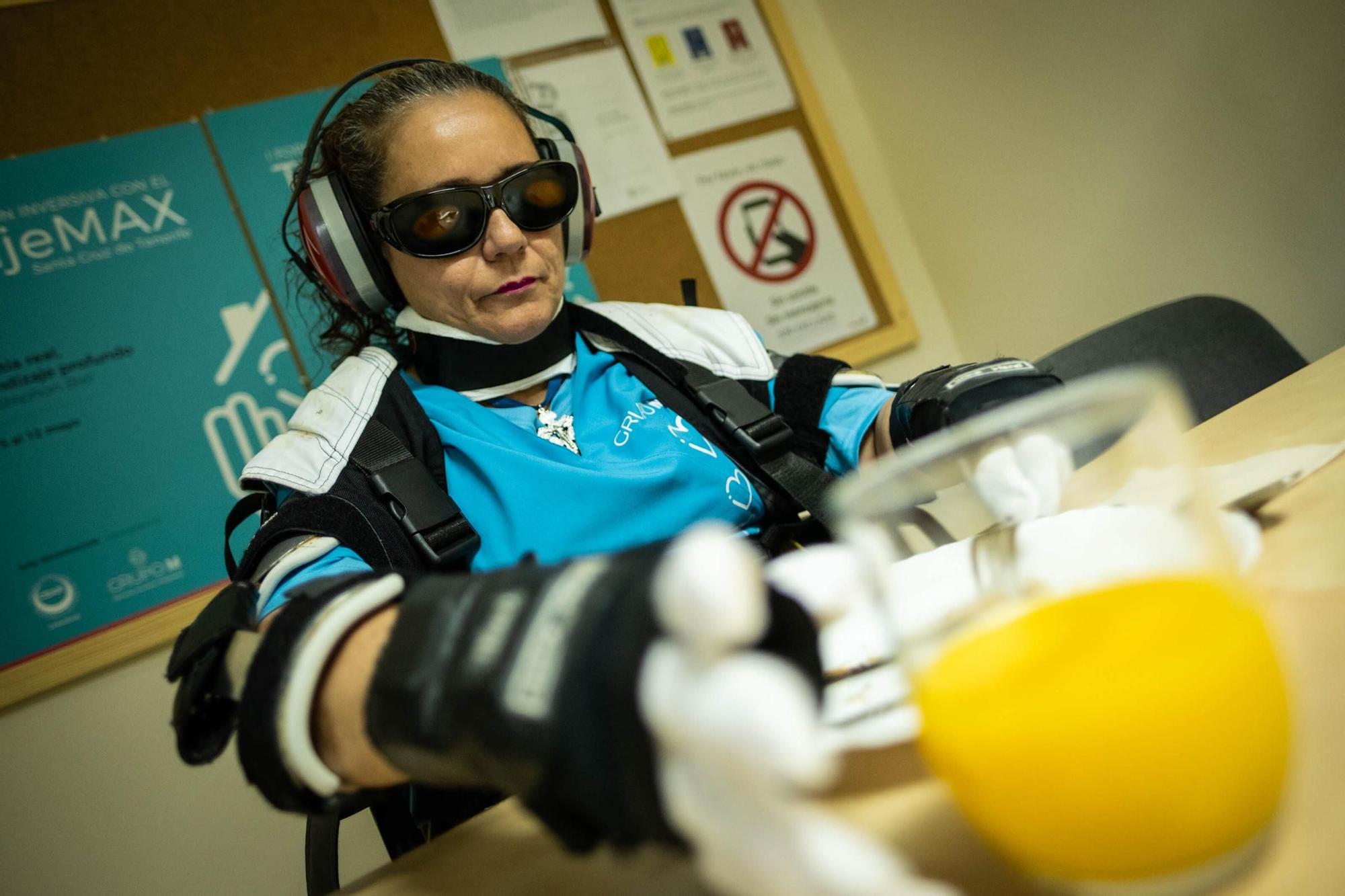 Traje Max, el traje que simula el envejecimiento