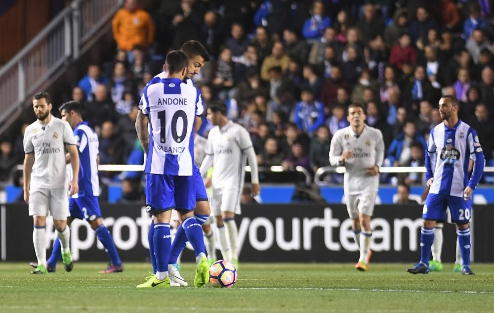 El Dépor cae goleado ante el Madrid