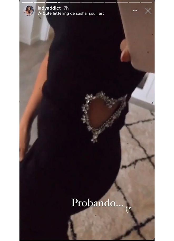 Vestido de Zara que lleva Lady Addict