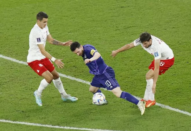 Mundial de Qatar | Polonia-Argentina, en imágenes