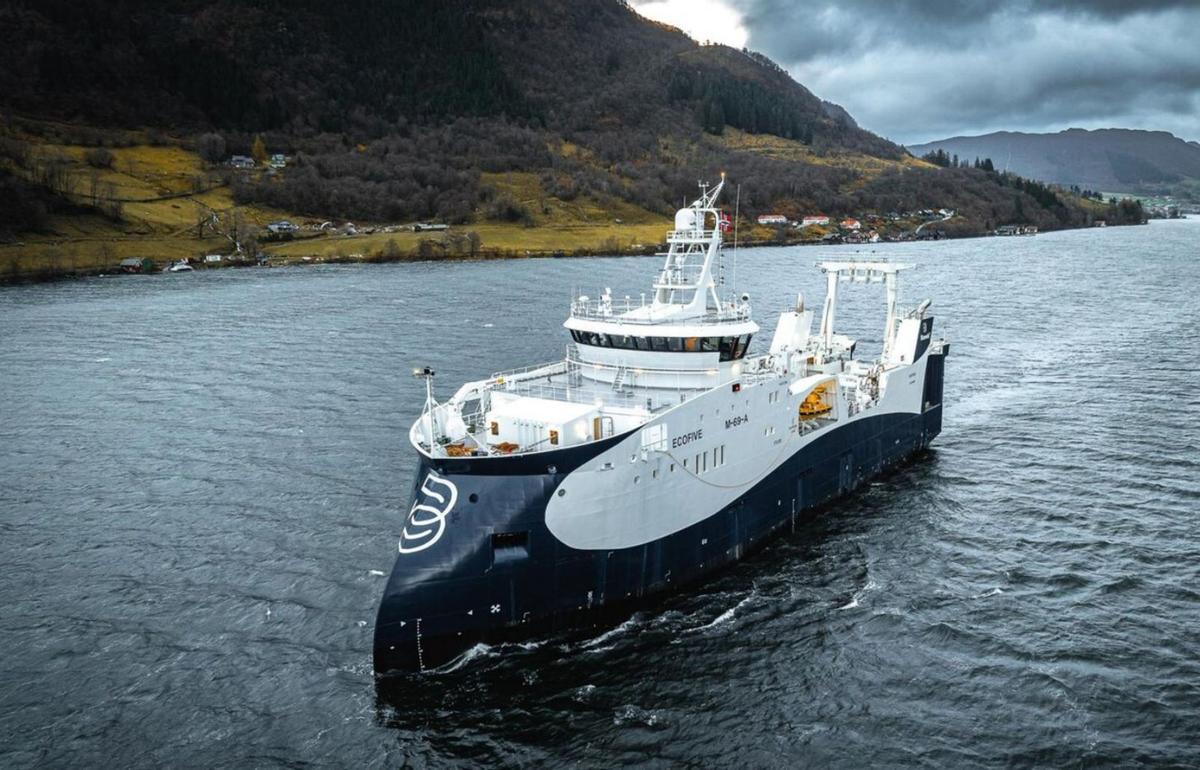 El «Ecofive», entregado
en los últimos días. 
|  Ulstein Design
