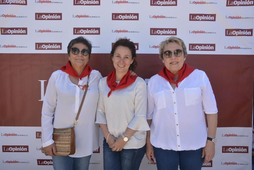 Photocall en los Caballos del Vino de Caravaca