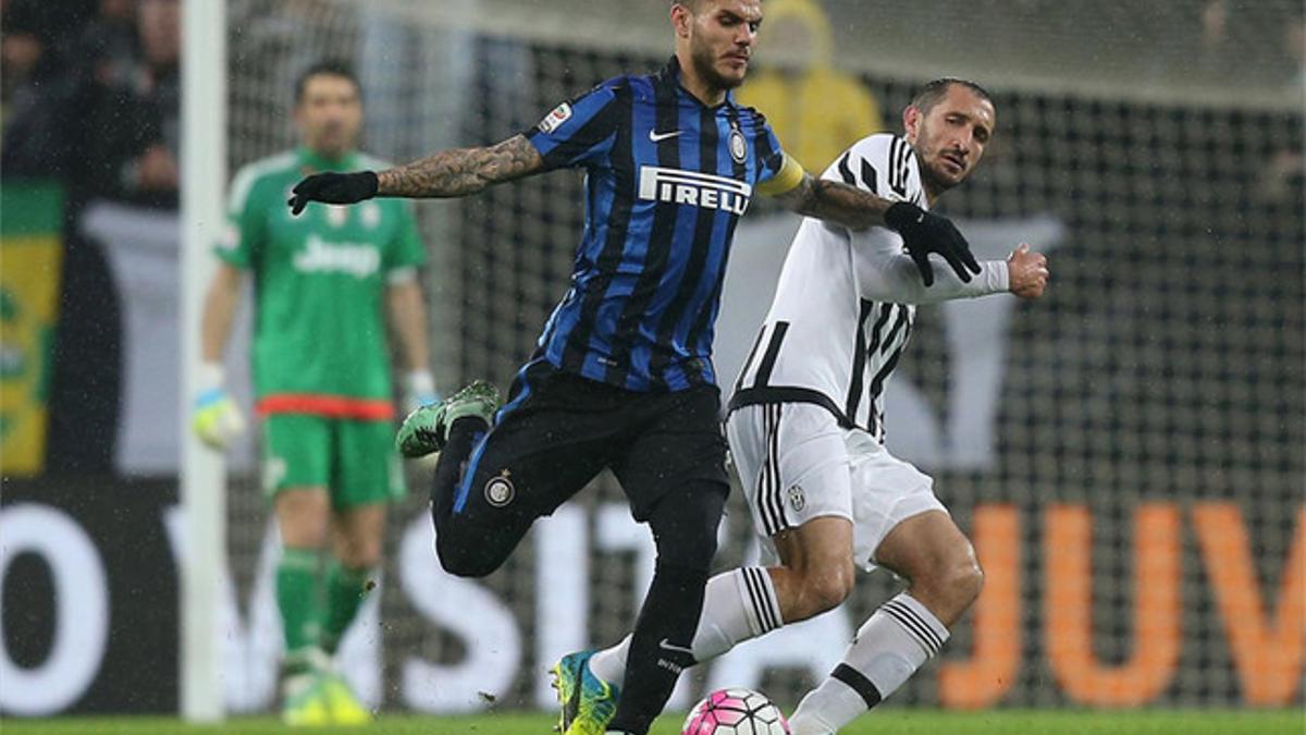 Chiellini volvió a caer lesionado ante el Inter