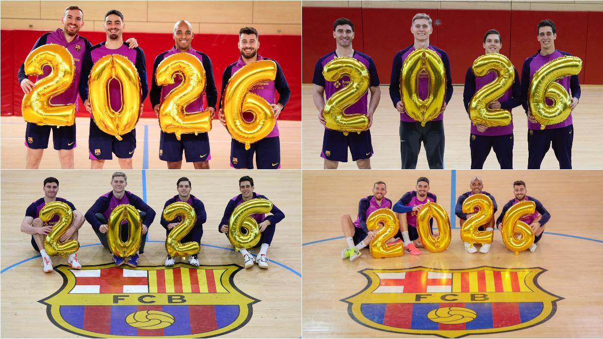 El fútbol sala y el balonmano, con los mejores deseos para 2026